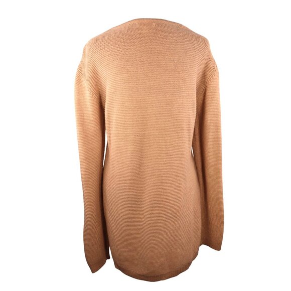 New York & Company Women's Knit Sweater with Zip Front & Cable Detail Size M - Picture 3 of 11